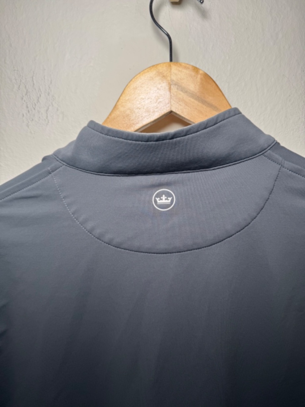 Peter Millar Youth Large 1/4 Zip Pullover Gray Performance Golf Jacket 11-12 - Picture 5 of 5